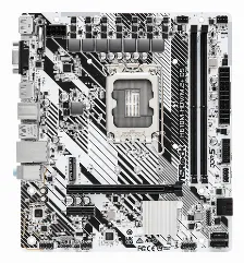 Tarjeta Madre Asrock H610m-hdv/m.2+ D5, Intel, Lga 1700, Ddr5-sdram, 96 Gb, Dimm, Doble Canal